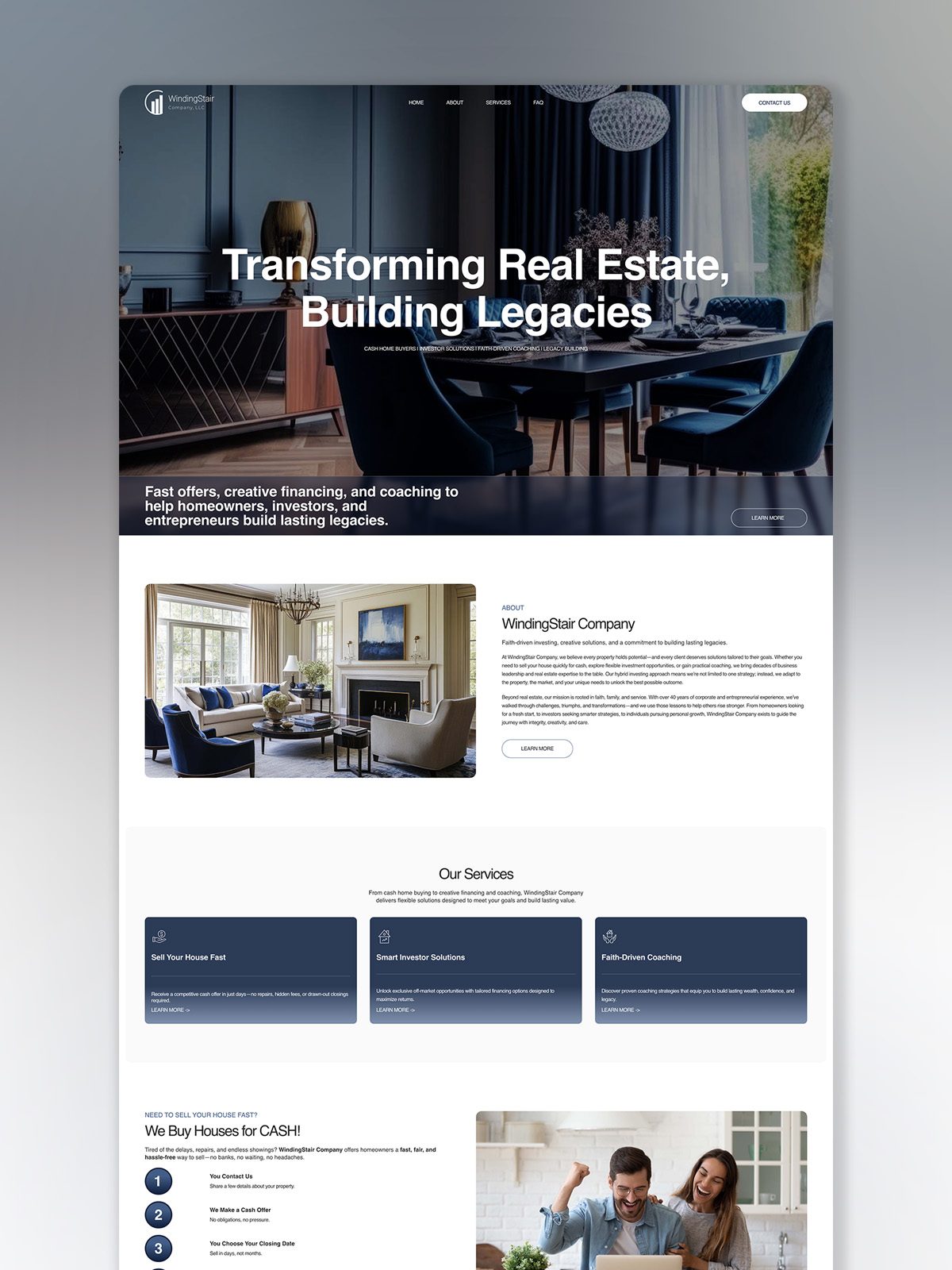 Home - Dreamline Designs | Wordpress website design | Shopify website design 15 winding stair co v2